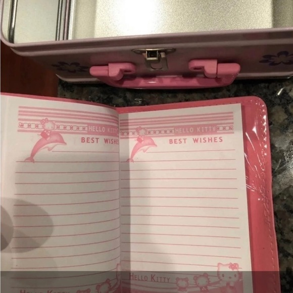 Hello Kitty Lunch Tins, Notepad, Drawstring bag - Picture 14 of 16